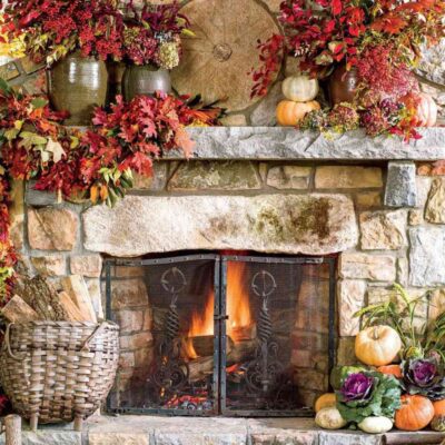 Cozy Up Your Space: 10 Creative Autumn Fireplace Decor Ideas