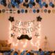 Birthday party decoration room ideas decorations balloons living decorações aniversário casa em festa infantil 1st salvo hobby smart ideias mailbox