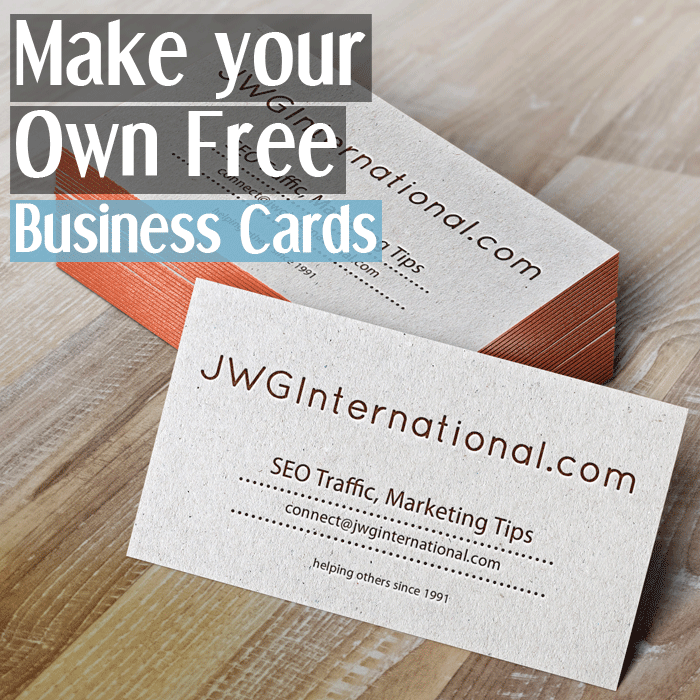 Business card create own printplace tips top graphic